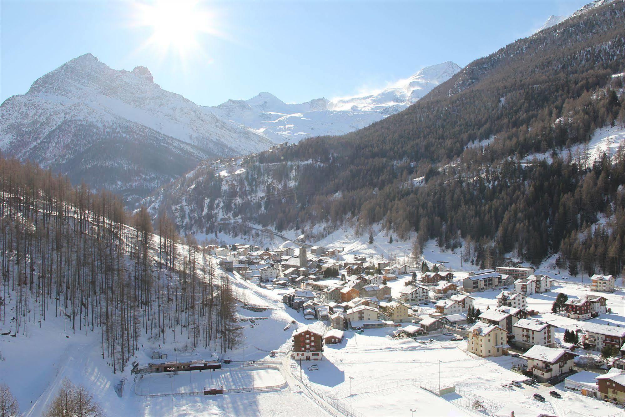 Pension Heino Saas-Grund Dış mekan fotoğraf